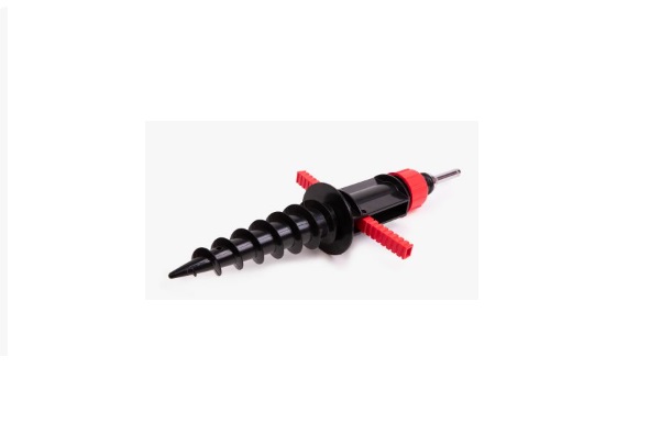 Beachvlag express - voet -  grondplug